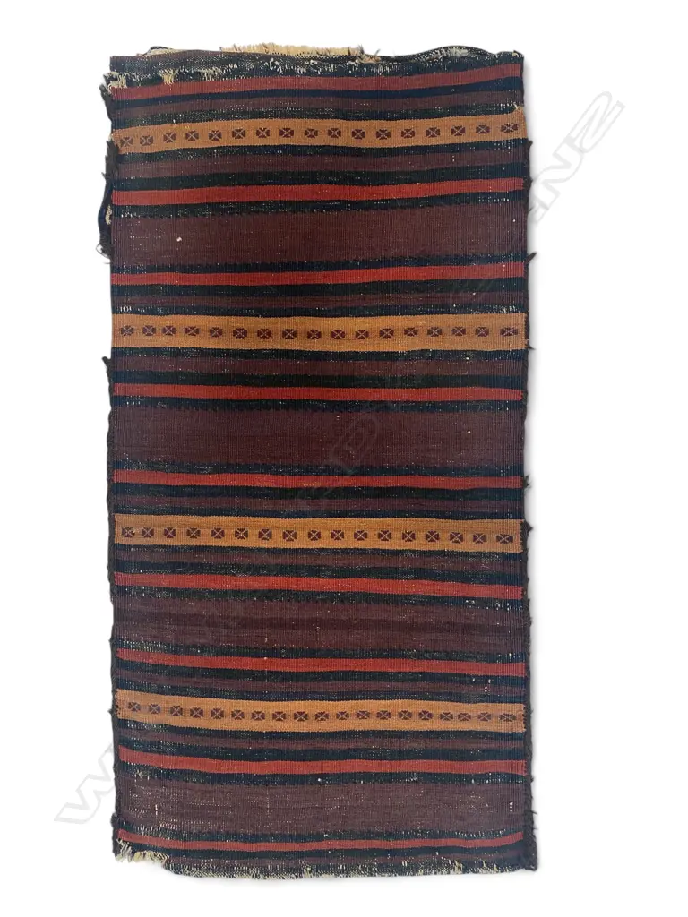 Baluch Balisht wool camel flatweave bag, Image 1++